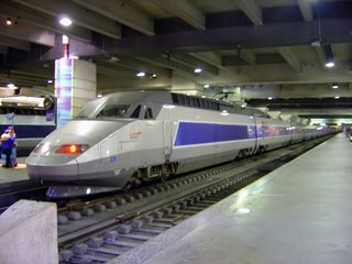 TGV Paris Vendôme sur Loir